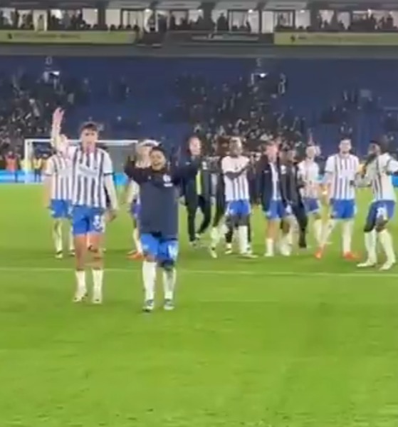 He slipped into his old post-match Celtic dance!