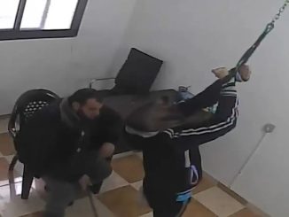 Sick videos showing Hamas torturing innocent Palestinian civilians uncovered as chained prisoners are beaten with sticks