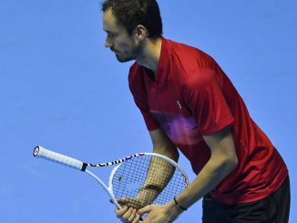 Daniil Medvedev does something never seen before in tennis at ATP Tour Finals as fans say hothead has 'lost his mind'