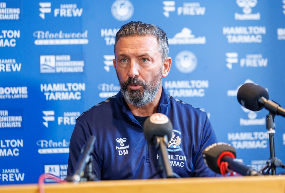 Derek McInnes was furious with what happened