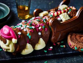 M&S releases NEW festive Colin the Caterpillar with Santa hat & chocolate sleigh as shoppers cry 'I need this for Xmas'