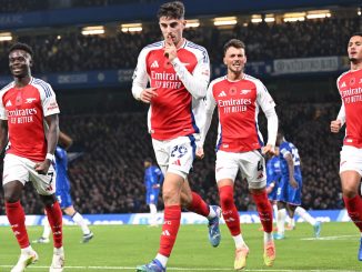 Kai Havertz gets instant karma as he SHUSHES Chelsea fans after scoring against former side but VAR ruins it immediately