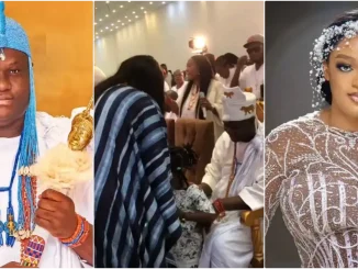 Ooni of Ife reunites with estranged wife, Prophetess Naomi and son