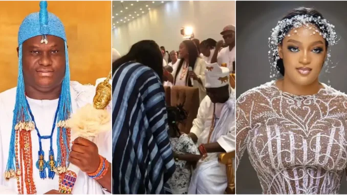 Ooni of Ife reunites with estranged wife, Prophetess Naomi and son