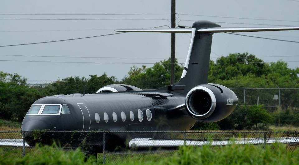 Combs' private jet is currently on the tarmac at Van Nuys Airport in Los Angeles