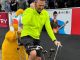 Watch the moment Paddy McGuinness kicks off charity cycle ride with VERY enthusiastic send off from Wrexham FC