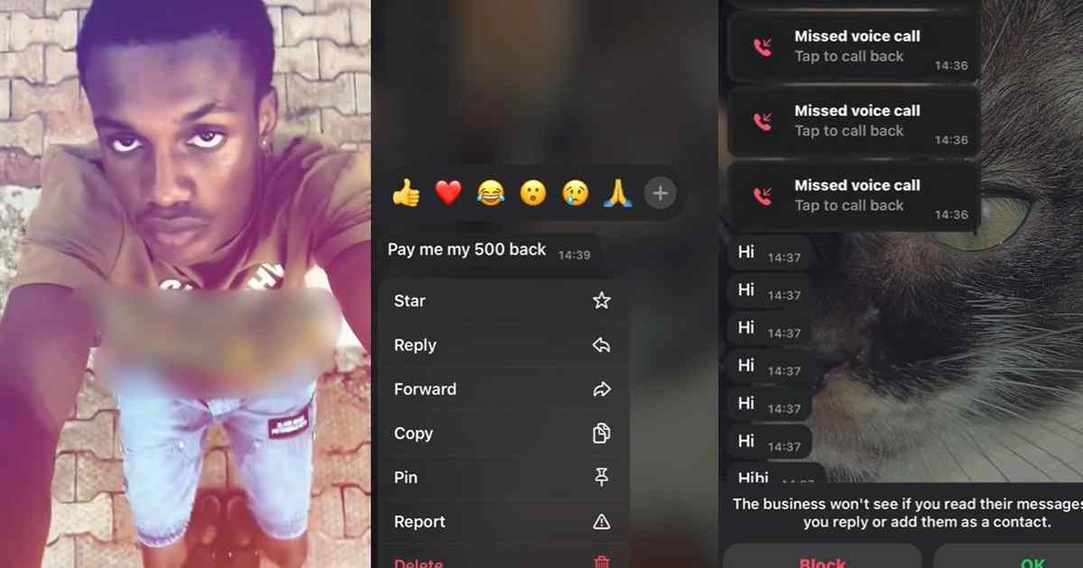 "Who fih borrow me 500 make i pay am abeg?" – Man astonished as younger sister sells his contact to her admiring friend for ₦500 (WATCH)