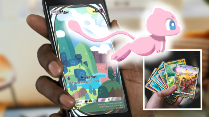 Pokémon TCG Pocket players can grab a free immersive Mew card but it’s one of the hardest to collect