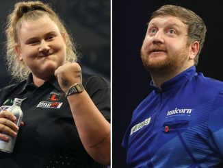 Beau Greaves speaks after thrashing Fallon Sherrock's partner Cameron Menzies in Grand Slam of Darts mauling