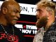 Mike Tyson tells Jake Paul ‘I’ll feed it to my falcon’ after being presented with bizarre gift in pre-fight face-off – The Scottish Sun