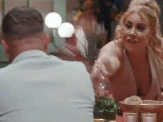 Watch Polly shower MAFS husband Adam in red wine in most explosive clash yet as reunion descends into chaos