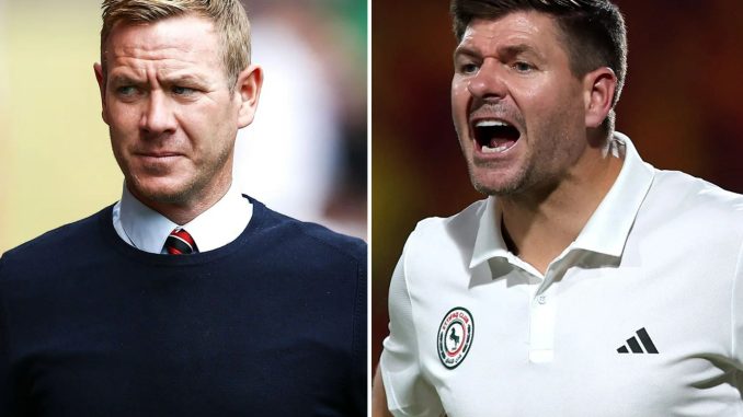 Former EFL manager sacked by Al-Ettifaq but Steven Gerrard clings onto his job after showdown talks