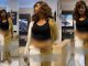 "Flat tummy girls, you can't tensi0n me" – Actress Etinosa sh@des ladies as she flaunts big belly (WATCH)