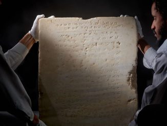 Oldest stone tablet of Bible’s 10 Commandments discovered after being used as a PAVING STONE set to fetch $2m at auction