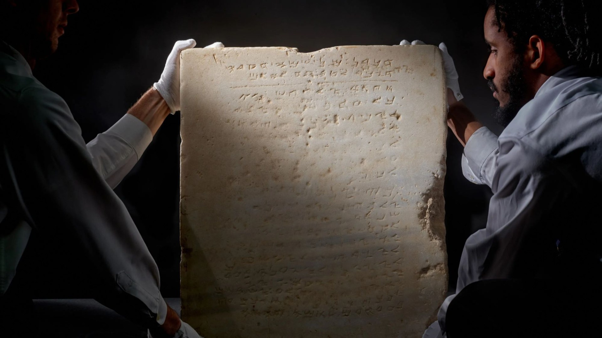 Oldest stone tablet of Bible’s 10 Commandments discovered after being used as a PAVING STONE set to fetch $2m at auction