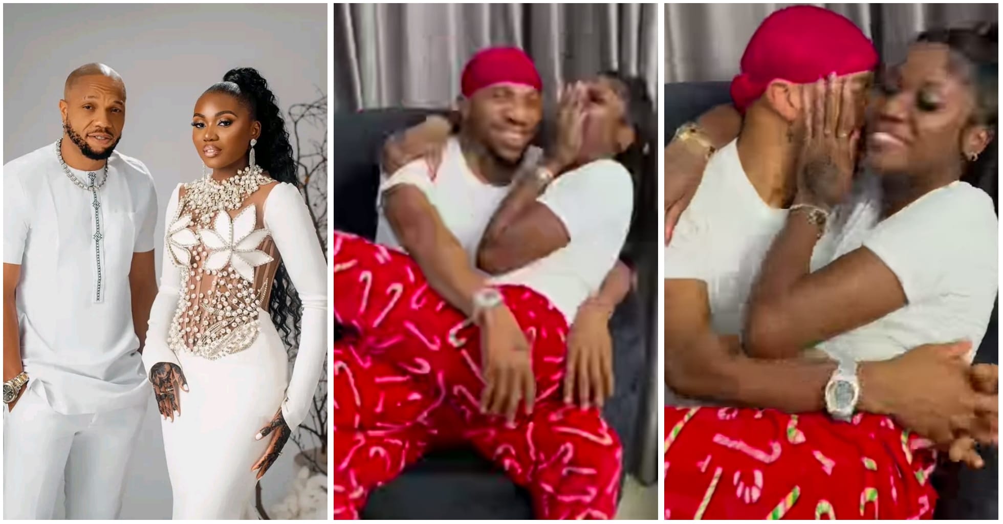 Charles Okocha celebrates newlywed wife's birthday in grand style