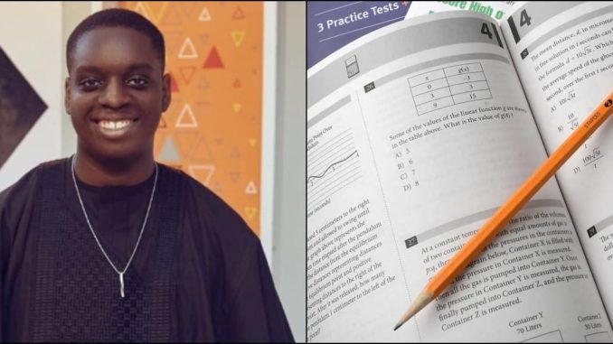 Amazement as 15-year-old Nigerian boy scores 1580 on SAT