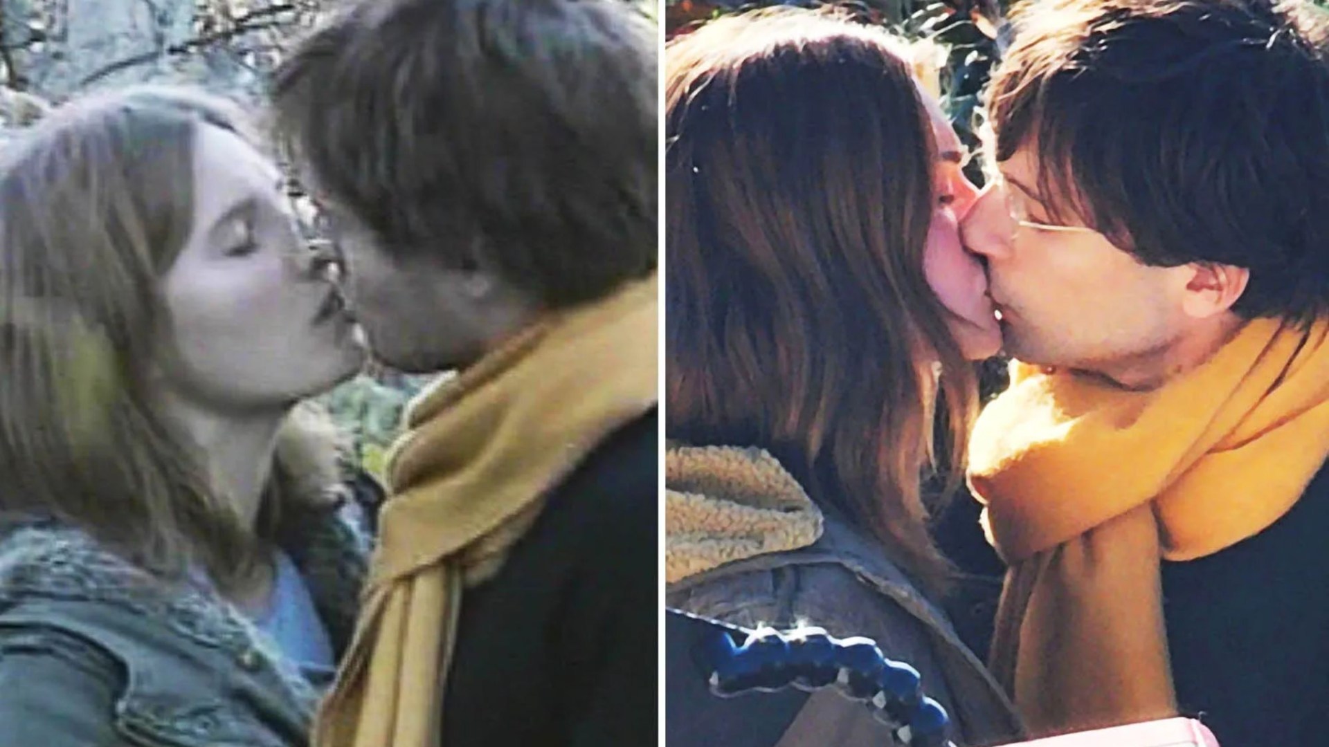 Fury as notorious kiss between Amanda Knox and her lover Raffaele Sollecito is recreated for TV drama