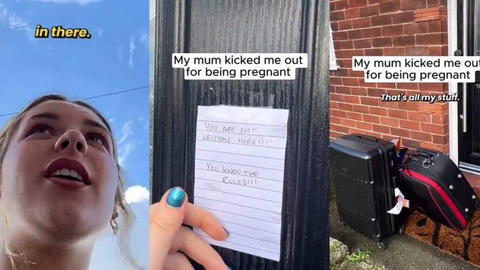 Daughter labels mother a hypocrite after being kicked out over pregnancy