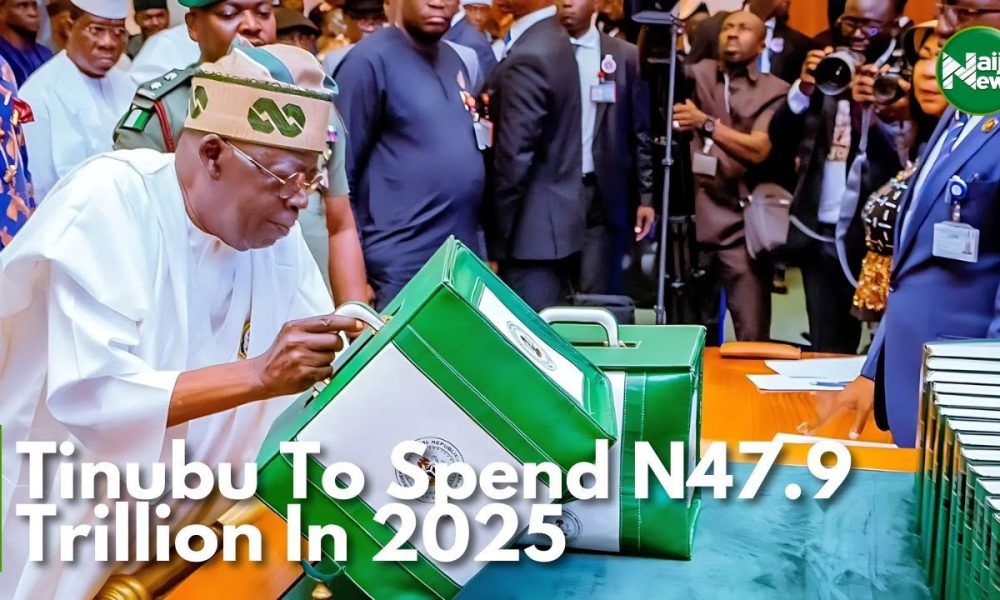 Tinubu To Spend 47.9 Trillion Naira In 2025 Budget