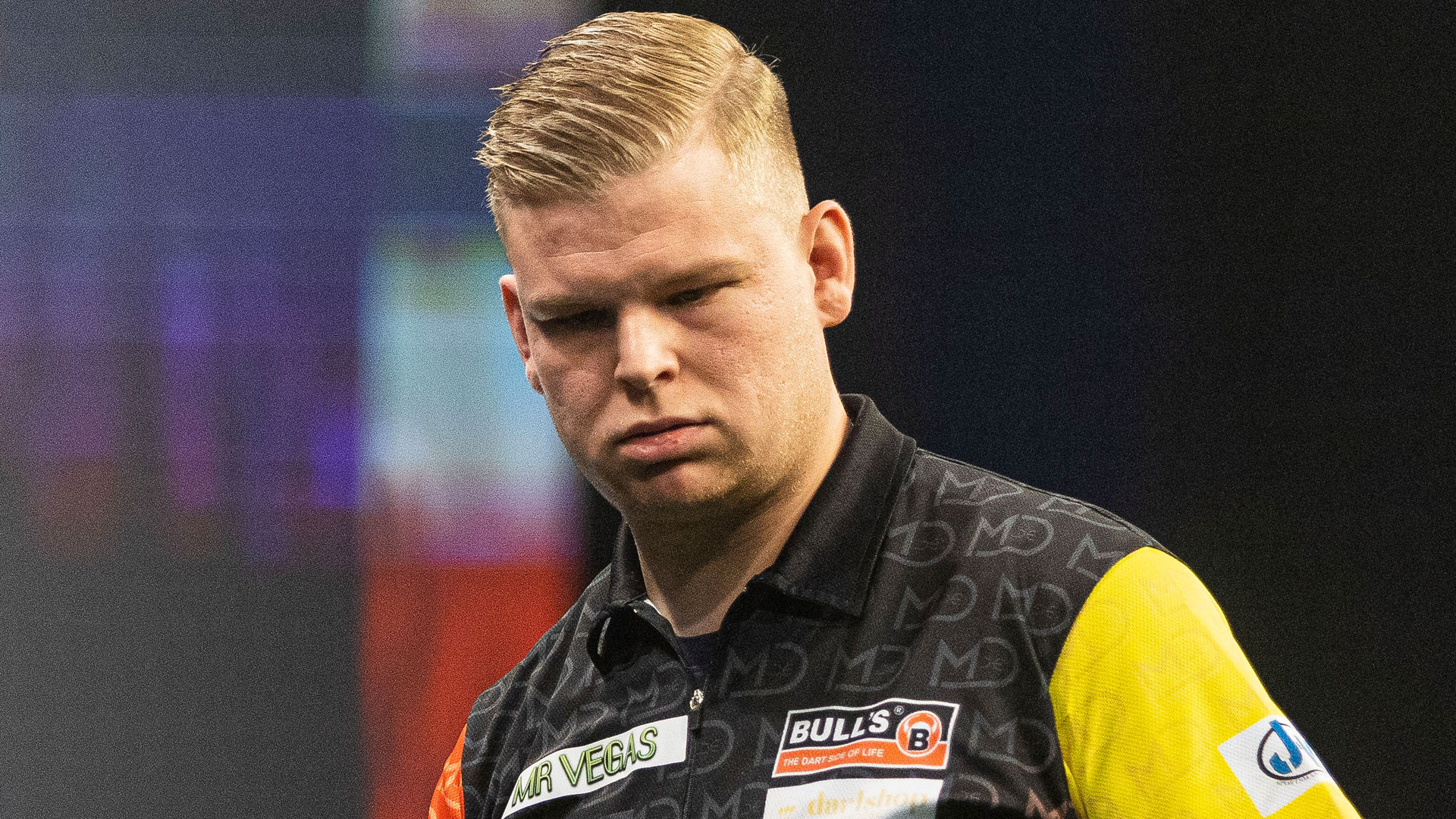 'That won't do anything' fumes De Decker as he hits out at darts ref for failing to intervene in Luke Littler defeat