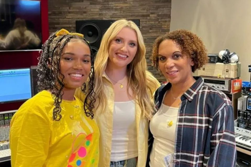 She will be singing alongside Tanisha (left) for Children In Need