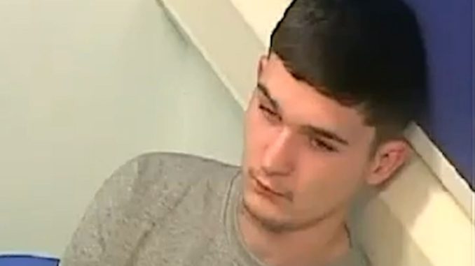 Chilling moment teen who murdered ex's baby swears & tells cops 'you're boring' as he's confronted over web of lies