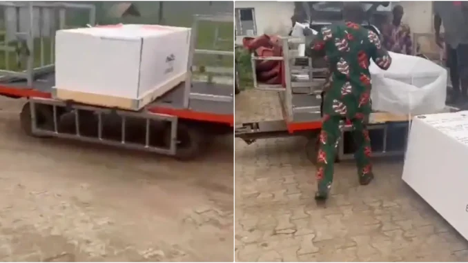 Lady mourns caring brother who returns from abroad in a coffin