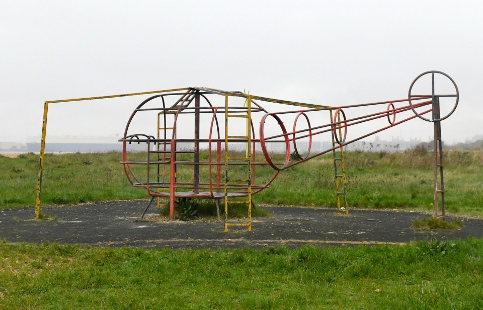 One of the features at the playground in Southampton