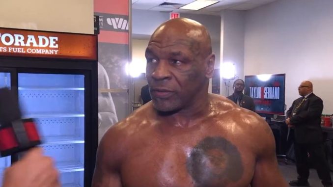 Mike Tyson suffers major wardrobe malfunction after Netflix show his naked bare bum live leaving viewers stunned