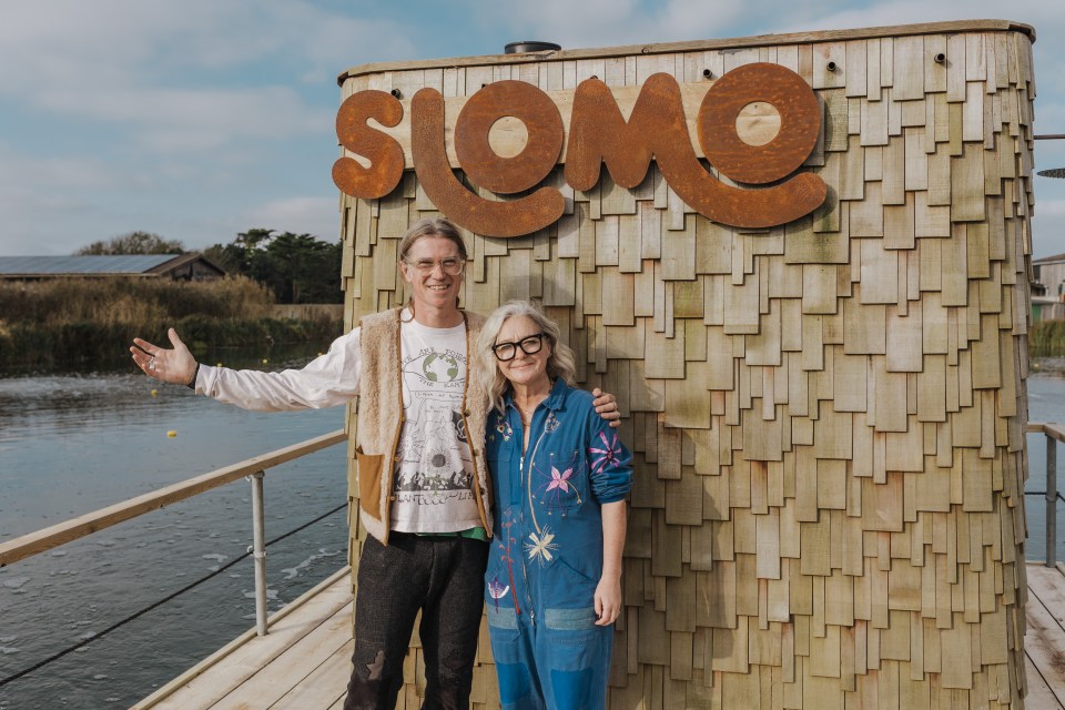 Rob da Bank and his wife Josie (pictured) have open the UK's first-ever sauna on the Isle of Wight