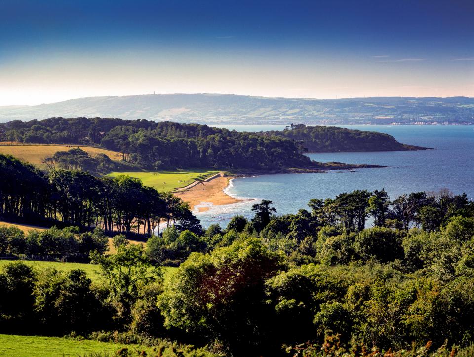 Crawfordsburn Country park and beach is stunning