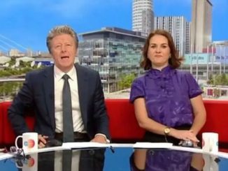 BBC Breakfast star left flustered after VERY awkward on-air exchange that led producer to step in