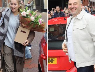 Strictly stars in good spirits as they arrive at Blackpool Tower to rehearsals ahead of iconic show