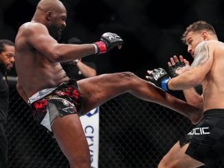 UFC 309: Jon Jones sensationally STOPS Stipe Miocic with brutal spinning kick to retain HW title after injury return