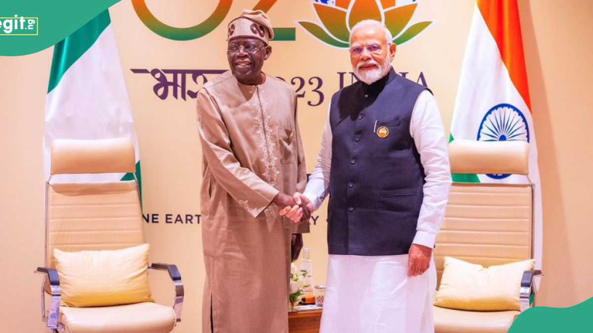 BREAKING: Tinubu Receives Indian Prime Minister Narendra Modi In Aso Rock, Videos Emerge