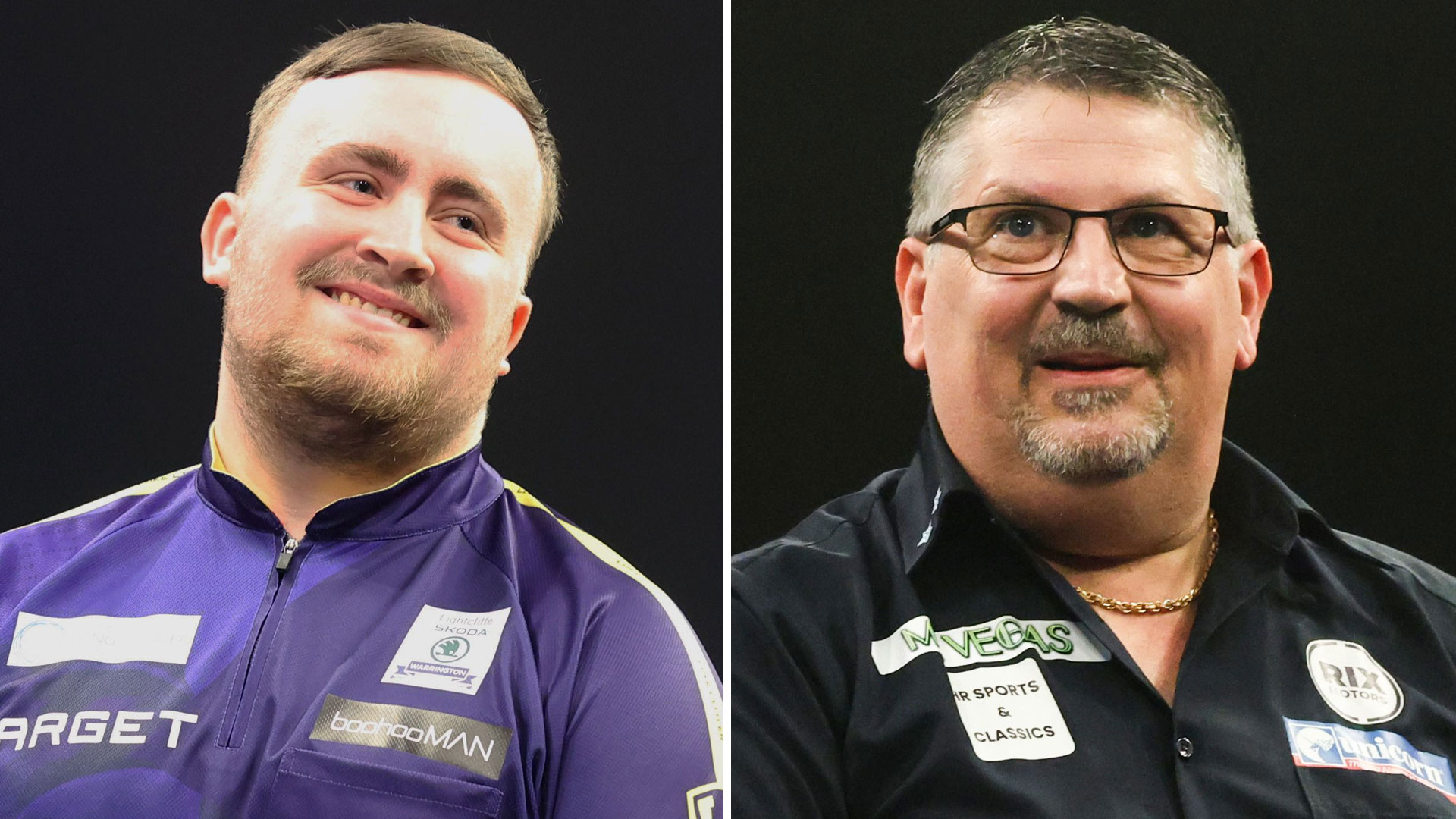 Gary Anderson jokes he'll KICK Luke Littler before their Grand Slam of Darts semi-final