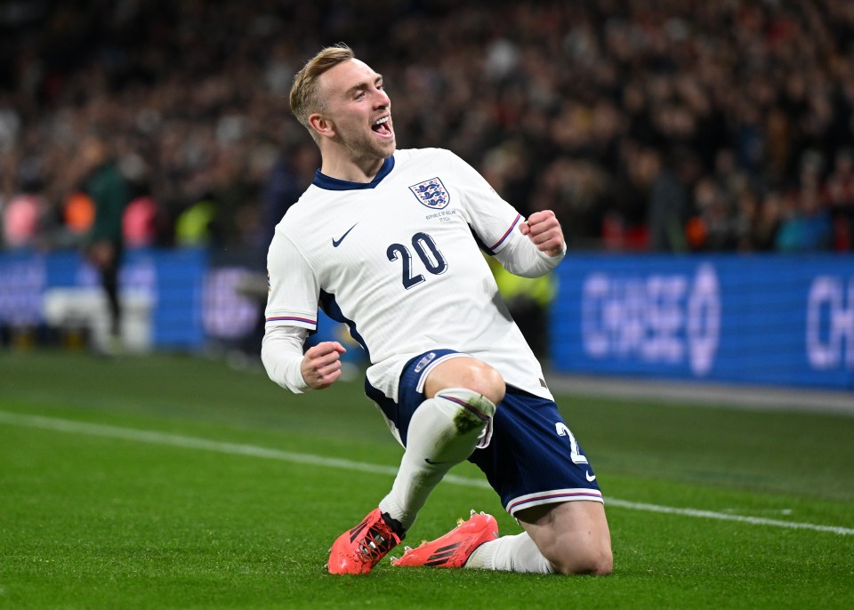 Jarrod Bowen broke his England drought with a smart finish from a free-kick