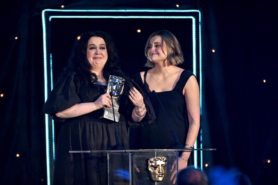 She won Best TV Writer alongside Matilda Curtis