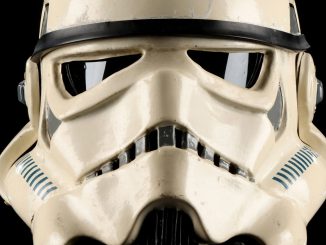 Stormtrooper helmet from original Star Wars film sells for eye-watering sum