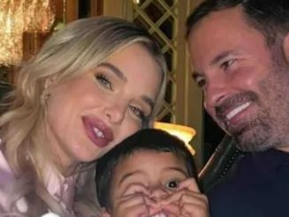 Helen Flanagan looks loved up with boyfriend Robbie Talbot as she shares unseen snaps of him with her kids