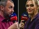 Sky Sports presenter Emma Paton calls out Wayne Mardle for 'getting it wrong' in Luke Littler's Grand Slam of Darts win