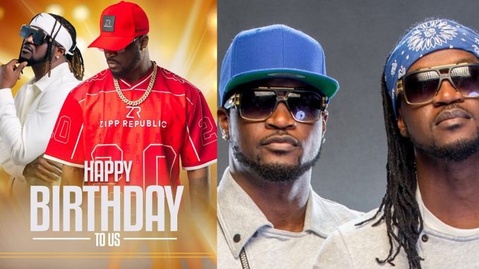 "HAPPY BIRTHDAY TO US" – Peter Okoye celebrates birthday with twin brother, Paul amid ongoing feud (WATCH)