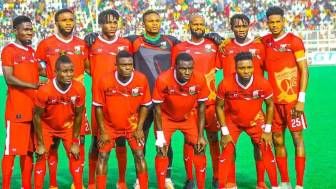 We’ll Keep Growing!’ –Amuneke Cheers Heartland’s Grit In Pillars Stalemate