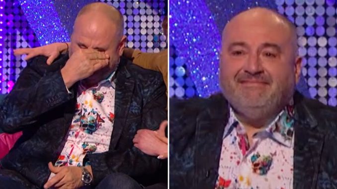 Watch emotional moment axed Strictly star Wynne Evans breaks down in tears on It Takes Two after turbulent show journey