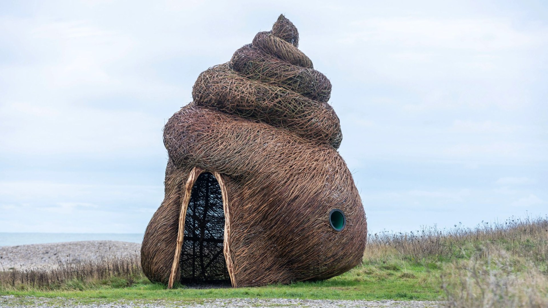 We live near hideous £6k statue of a giant POO - woke council thinks it's 'modern art' but it looks like a turd