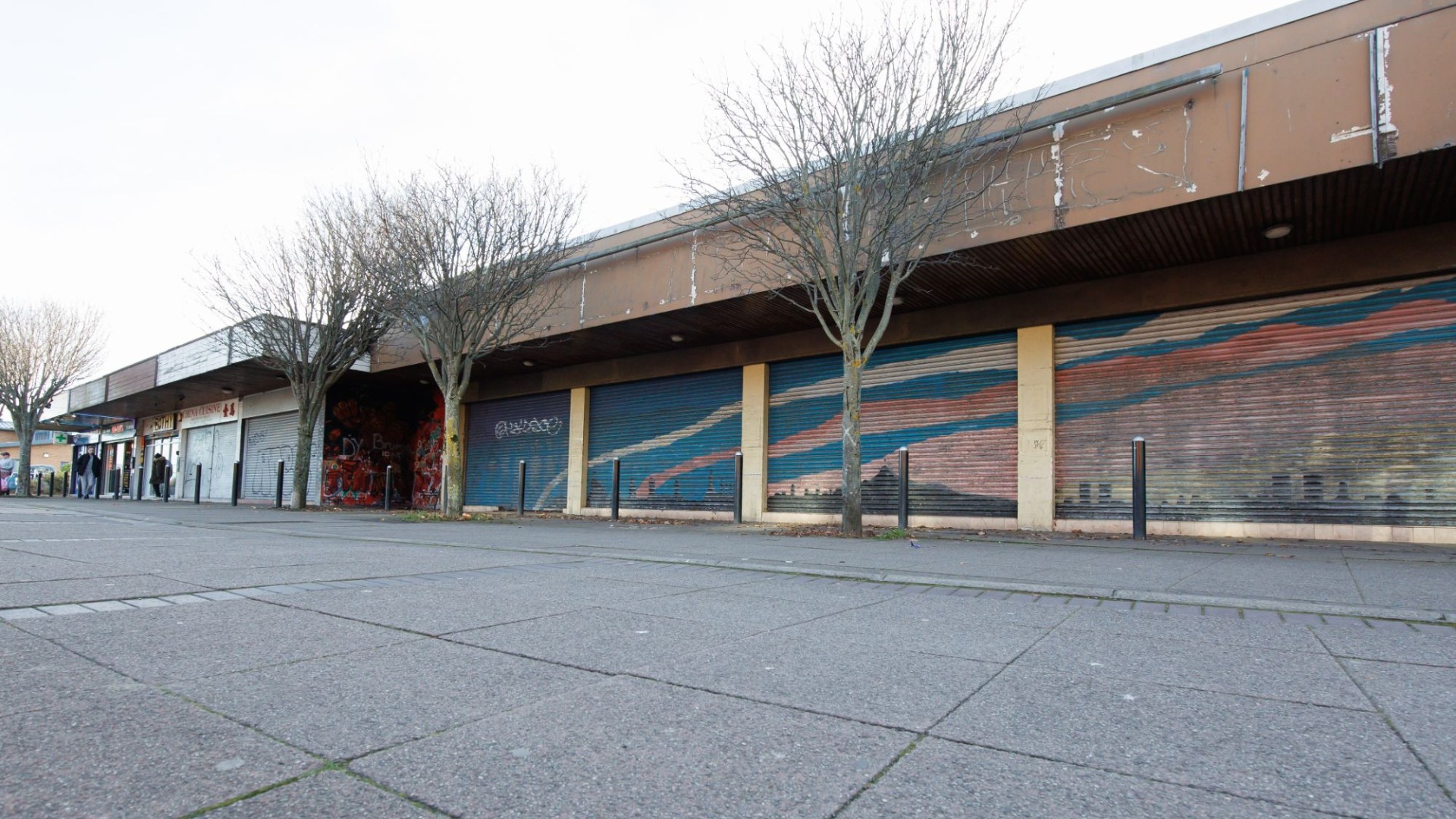 Ghost shopping street could be bulldozed to make way for more than 100 new homes