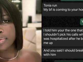 Woman receives scary message after advising friend to leave abusive boyfriend