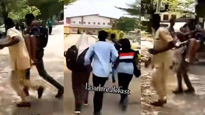 LASU fresher reportedly faints on first day of resumption