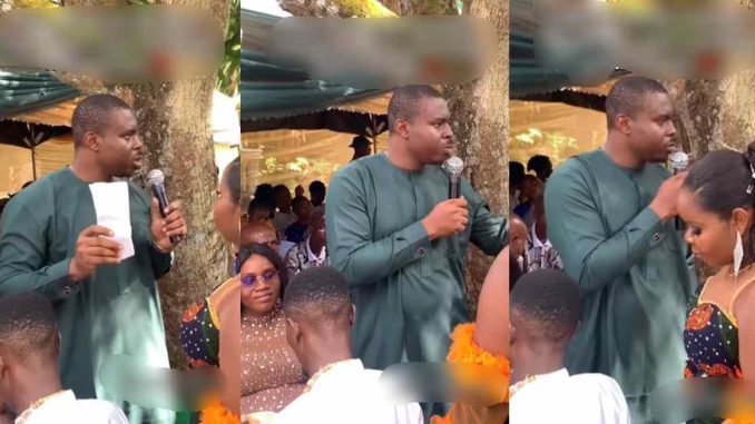 "We are not selling our daughter" – Bride's brother returns bride price, issues stern w@rning to in-laws (WATCH)